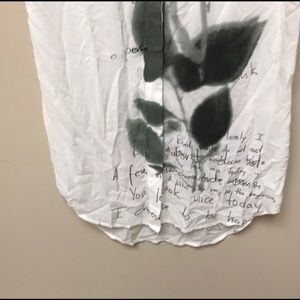 Desigual white sleeveless tunic/top/dress/coverup